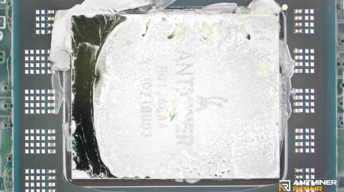 Factory Thermal Paste Problems on New Antminer Z15 Hashboards