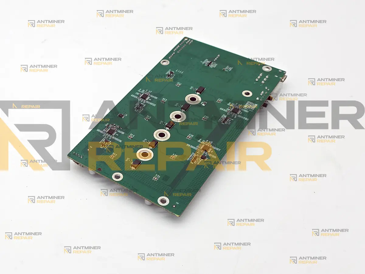 Bitaxe Hex 6TH BM1368 complete board assembly bottom rear view