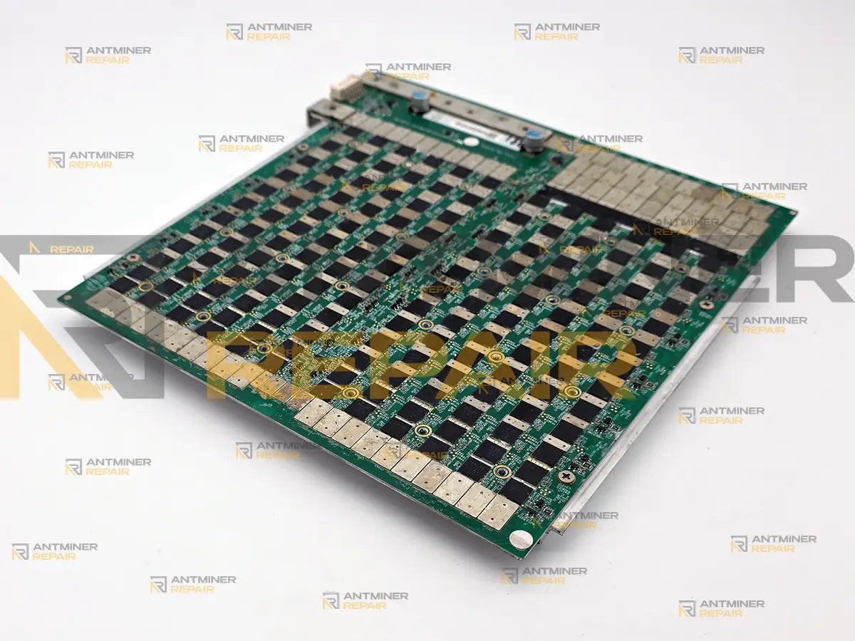ElphaPex DG1 hashboard back side, bare board (angle view)