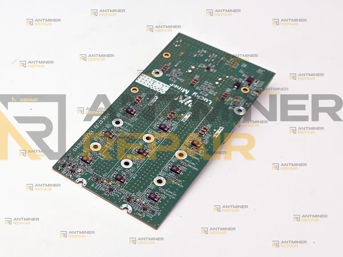 Lucky Miner LV08 hashboard bottom side repair inspection