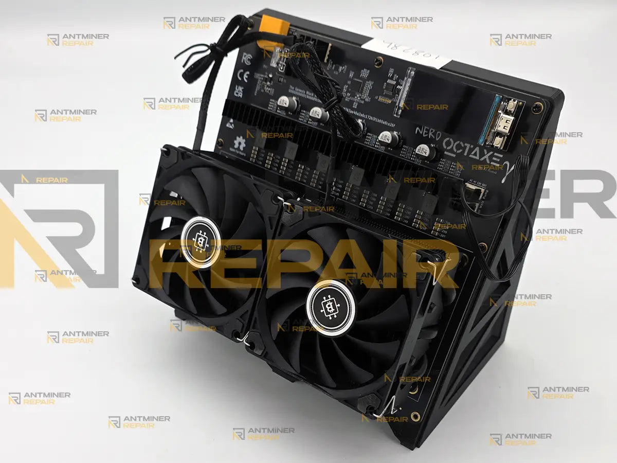 NerdOCTAXE Gamma 12Th repair front angle on white background