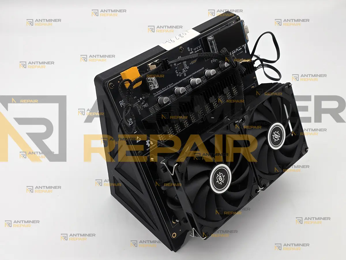 NerdOCTAXE Gamma 12Th repair rear angle on white background